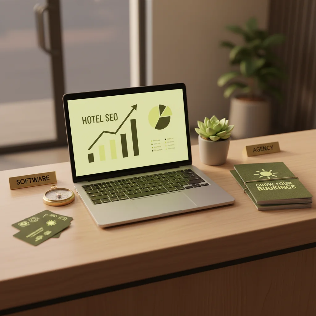 Hotel SEO Software vs Hotel SEO Agency: When You Actually Need Each